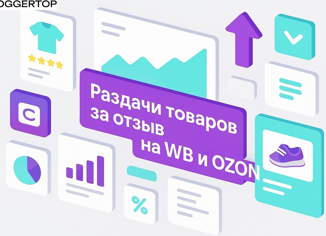 Раздачи товаров за отзыв на WB и OZON без блокировок в 2025 году